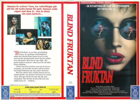 111323 BLIND FRUKTAN (VHS)