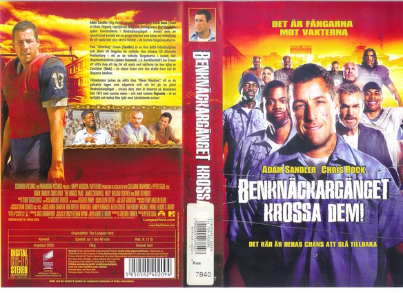 BENKNÄCKARGÄNGET -KROSSA DEM (VHS)