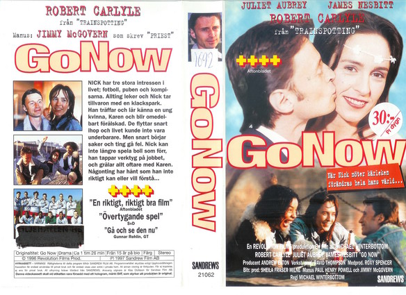 GO NOW (vhs-omslag)