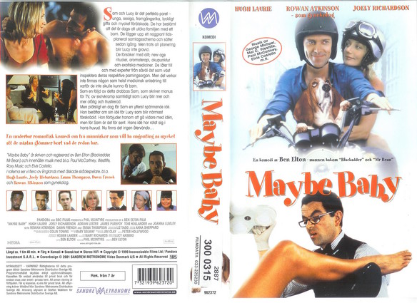 MAYBE BABY (vhs-omslag)