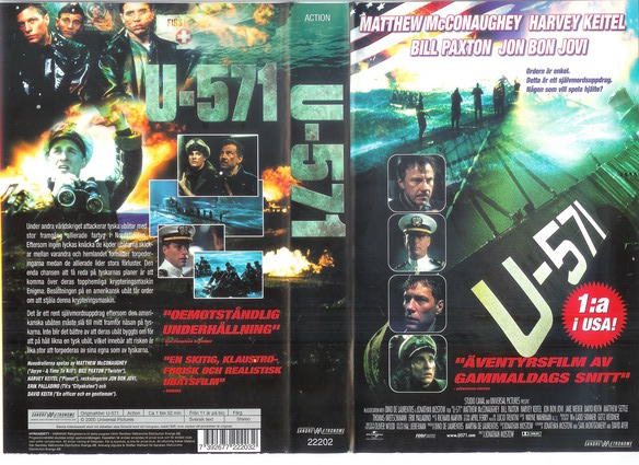 22202 U-571 (VHS)