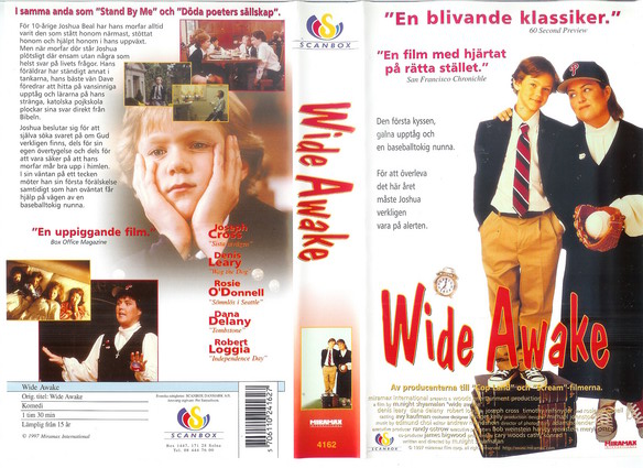 WILD AWAKE (vhs-omslag)