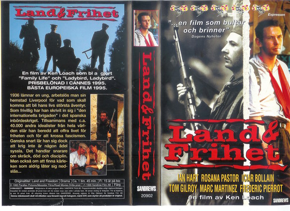 LAND & FRIHET (VHS)
