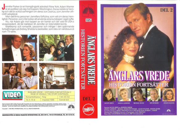 ÄNGLARS VREDE 2 (vhs-omslag)