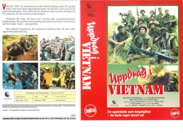 UPPDRAG I VIETNAM (vhs-omslag)