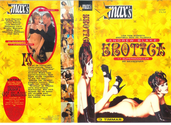 EROTICA (VHS Omslag)