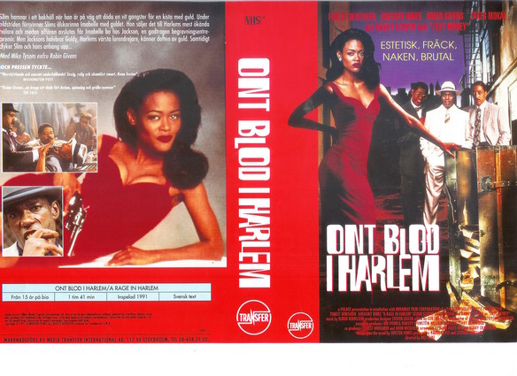 ONT BLOD I HARLEM (VHS)