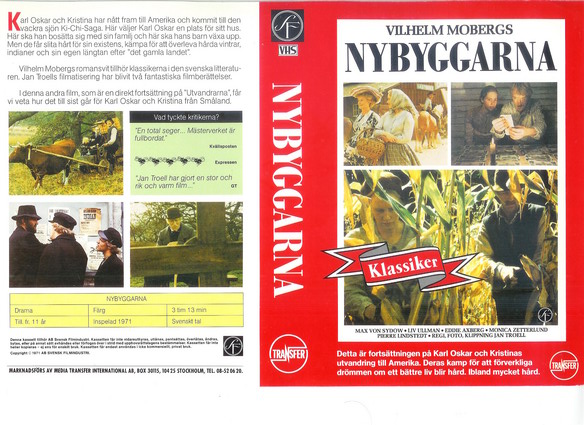 NYBYGGARNA (vhs-omslag)