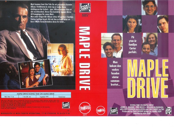 MAPLE DRIVE (vhs-omslag)