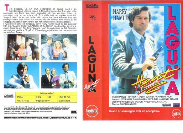 LAGUNA HEAT (vhs-omslag)