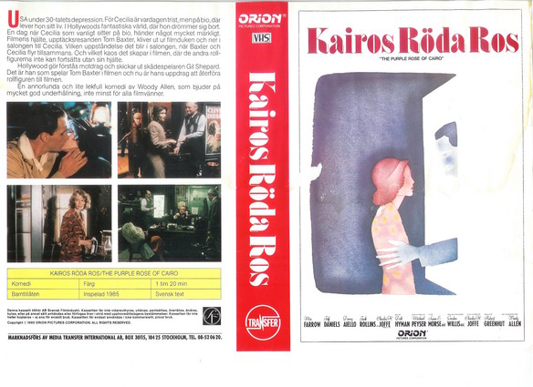 KAIROS RÖDA ROS (vhs-omslag)