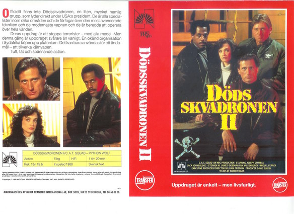 DÖDSSKVADRONEN 2 (VHS)