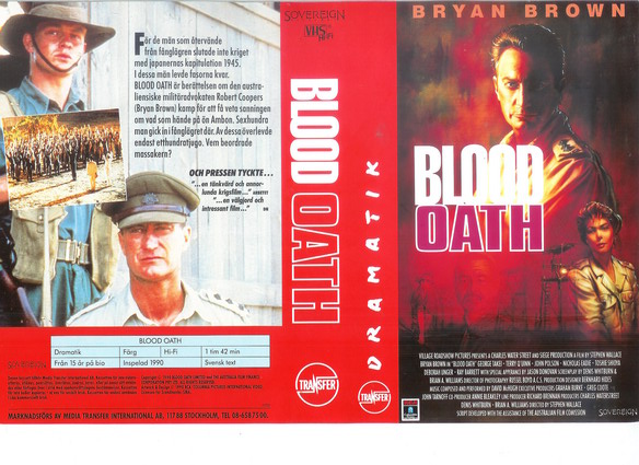 BLOOD OATH (VHS)