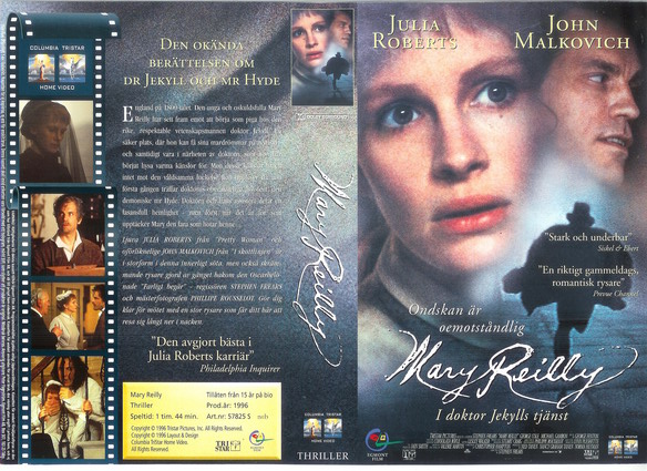 MARY REILLY (VHS)