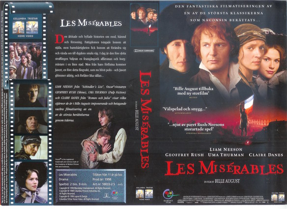 LES MISERABLES (Vhs-Omslag)