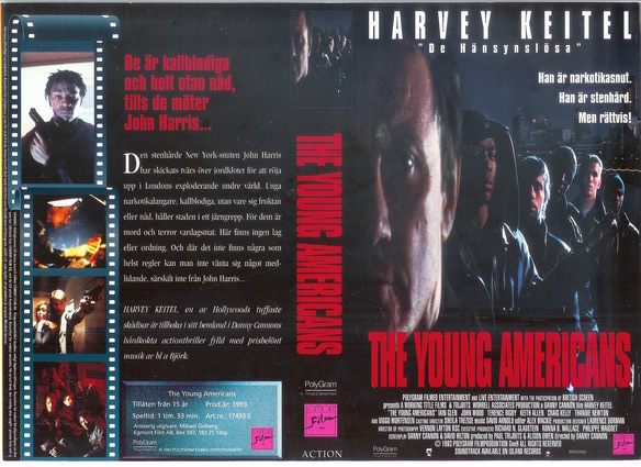 YOUNG AMERICANS (Vhs-Omslag)