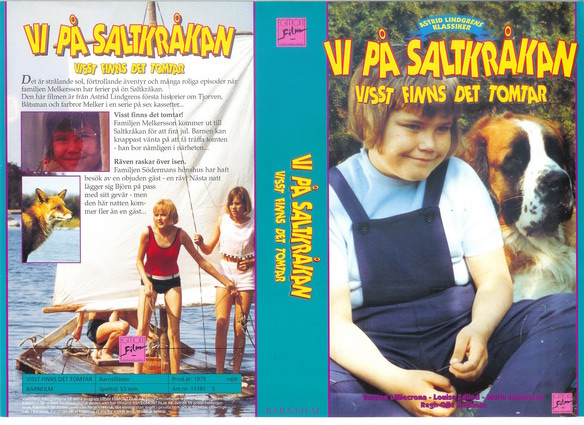 VI PÅ SALTKRÅKAN VISST FINNS DET TOMTAR (Vhs-Omslag)