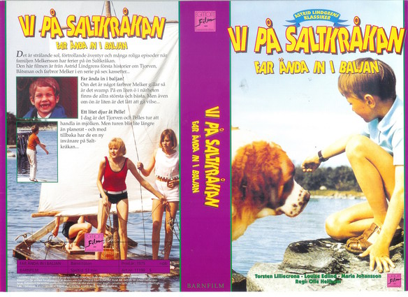 VI PÅ SALTKRÅKAN FAR ÄNDA IN I BALJAN (Vhs-Omslag)