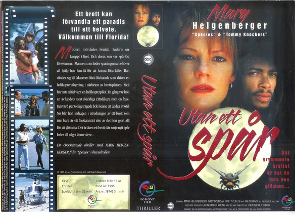 UTAN ETT SPÅR (Vhs-Omslag)