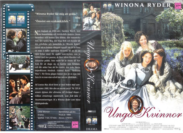 UNGA KVINNOR (Vhs-Omslag)