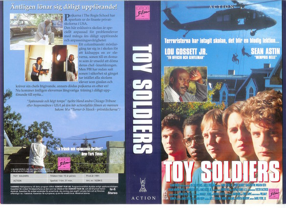 TOY SOLDIERS (Vhs-Omslag)