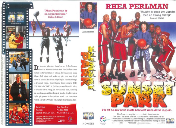 SUNSET PARK (Vhs-Omslag)