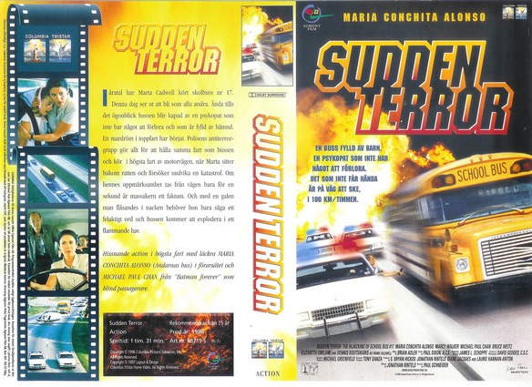 SUDDEN TERROR (Vhs-Omslag)