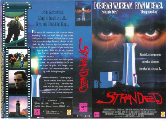 STRANDED(Vhs-Omslag)