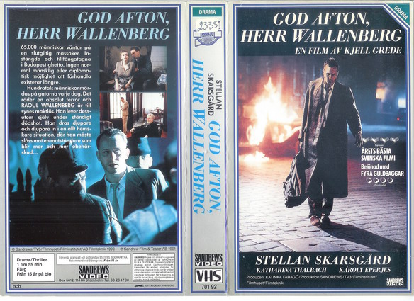 701 92 GOD AFTON HERR WALLENBERG (VHS)