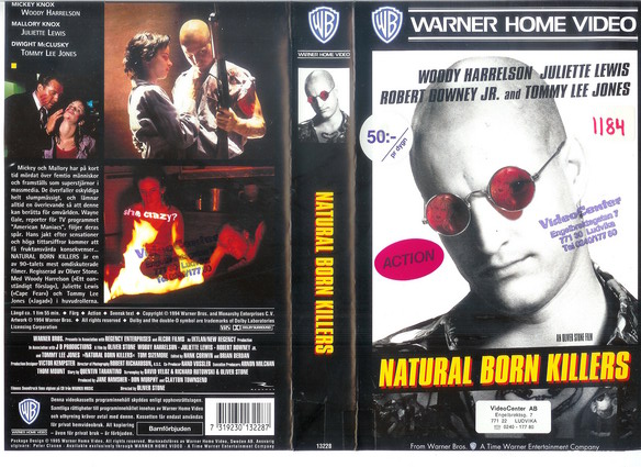 NATURAL BORN KILLERS (VHS)