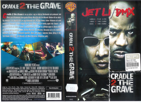 23411 CRADLE 2 THE GRAVE (VHS)