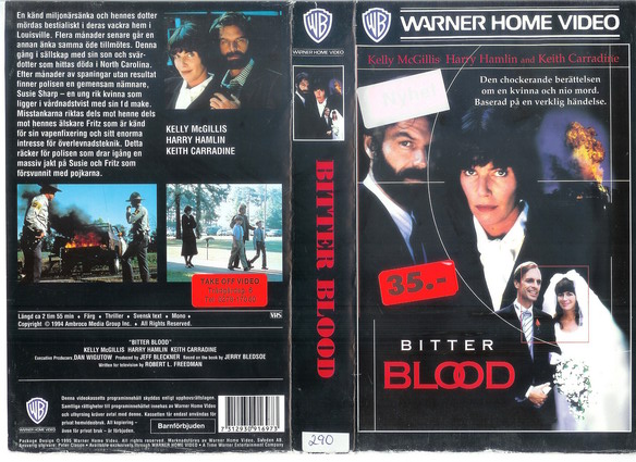 BITTER BLOOD (VHS)