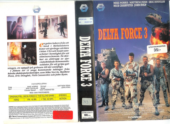 32028 DELTA FORCE 3 (VHS)