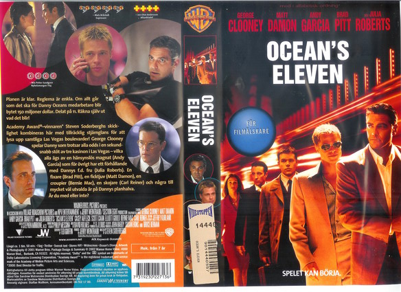22713 OCEAN\'S ELEVEN (VHS)