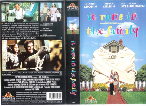 54970 IT RUNS IN THE FAMILY (VHS)