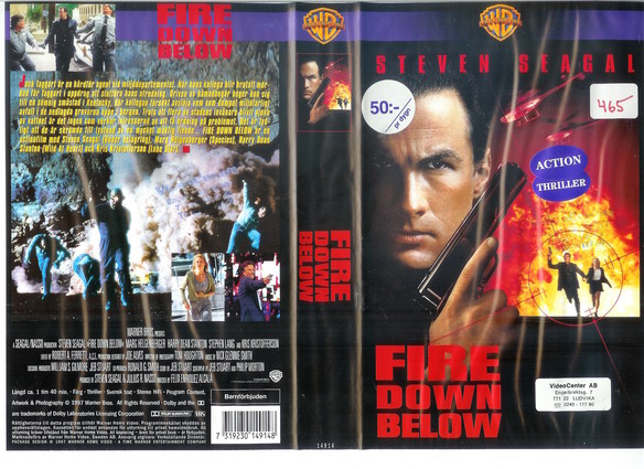 14914 FIRE DOWN BELOW (VHS)