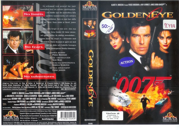 55495 GOLDENEYE (VHS)