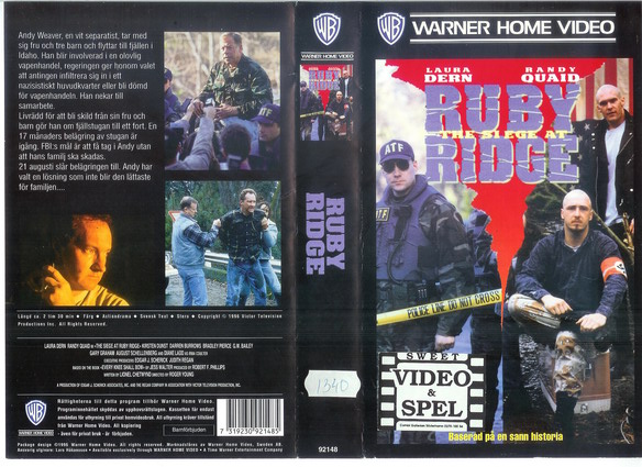 RUBY RIDGE (VHS)