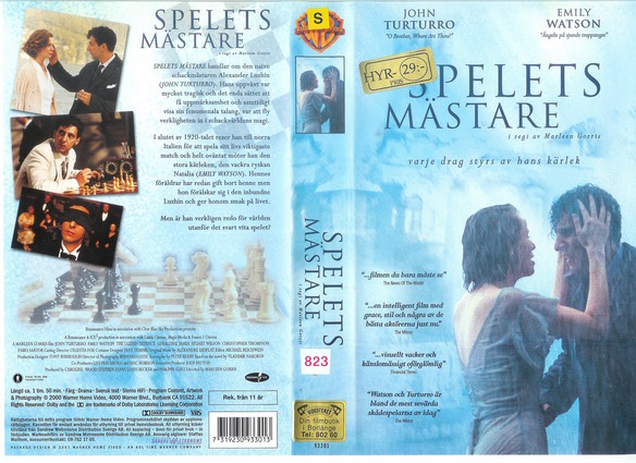 SPELETS MÄSTARE (VHS)