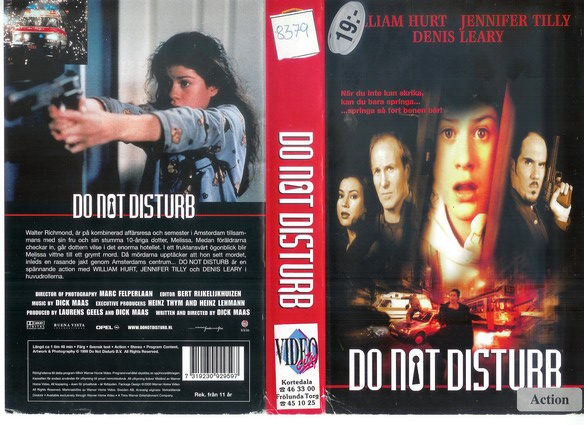 DO NOT DISTURB (vhs-omslag)