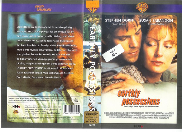 EARTHLY POSSESSIONS (VHS)