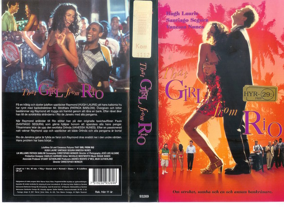 10503 THAT GIRL FROM RIO (VHS)
