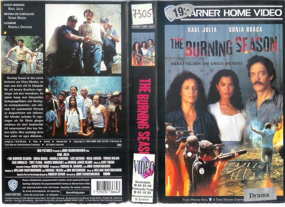 13664 BURNING SEASON (VHS)
