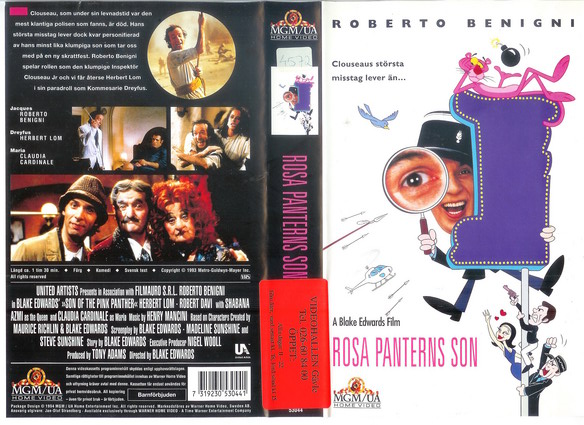 53044 ROSA PANTERNS SON (VHS)
