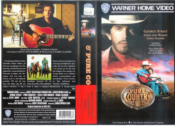 PURE COUNTRY (vhs-omslag)