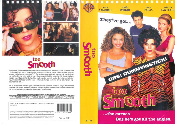 TOO SMOOTH (vhs-omslag)