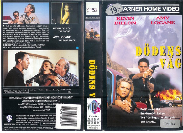 DÖDENS VÄG (vhs-omslag)