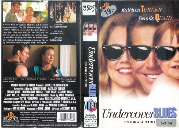 53063 UNDERCOVER BLUES (VHS)