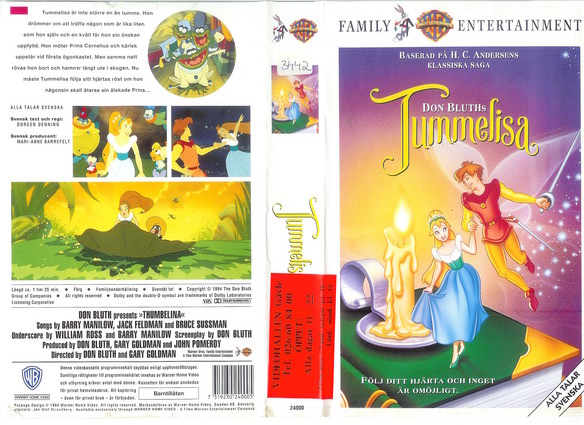 TUMMELISA (vhs-omslag)