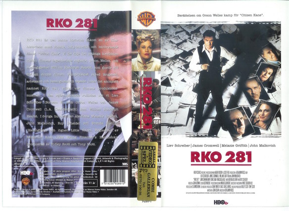 RKO 281 (vhs-omslag)